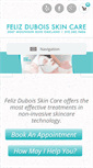 Mobile Screenshot of felizduboisskincare.com